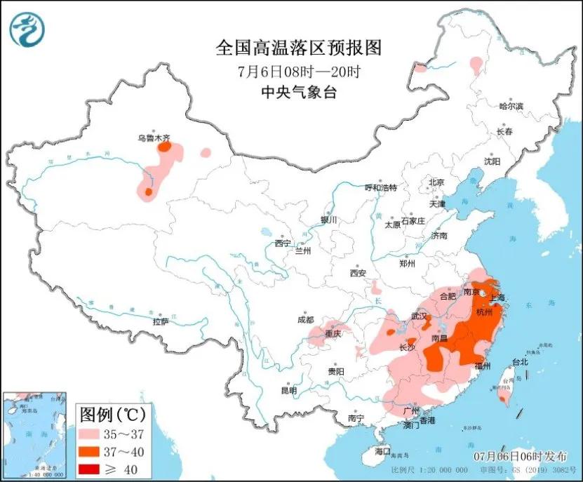 未来三天国内天气预报（7月6日） 第4张